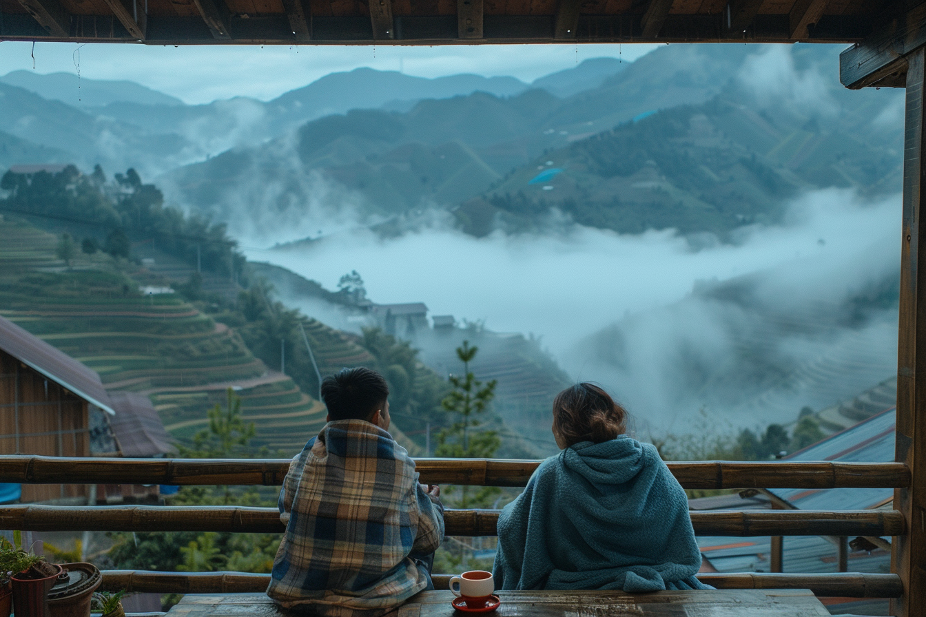 Sapa Reisterrassen, Vietnam